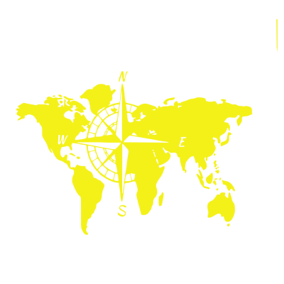 Kişiye Karavana Özel Dünya Haritası Sticker Yapıştırma 