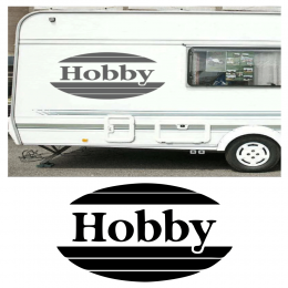 Kişiye Karavana özel hobby Sticker Yapıştırma 