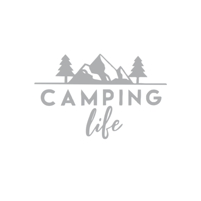 Kişiye Karavana Özel Camping Life Sticker Yapıştırma 