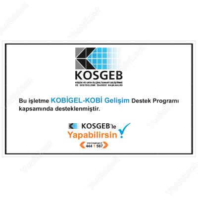 Kosgeb Destek Programı Kobigel Kobi Gelişim Tabelası