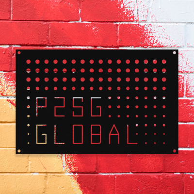 PSSG Global Taşımacılık Tabela Metal Saç Tabela  60x40 cm 