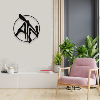 Firmaya Özel Atn Marketing Dekarosyon İçin Metal Saç Tabela  60x25 cm