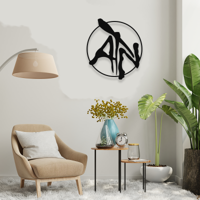 Firmaya Özel Atn Marketing Dekarosyon İçin Metal Saç Tabela  60x25 cm