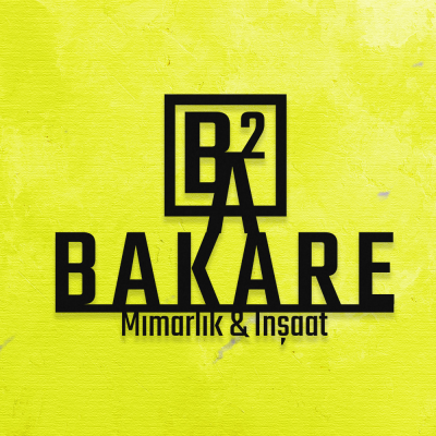 Firmaya Özele Bakara Mimarlık ve İnşaat Metal Saç Tabela 65x45 cm