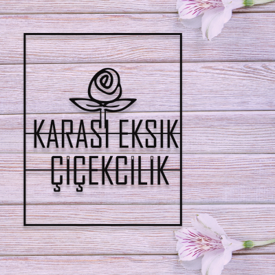 Firmaya Özel KARASI EKSİK ÇİÇEKCİLİK METAL SAÇ TABELA 60x45 cm 