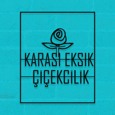 Firmaya Özel KARASI EKSİK ÇİÇEKCİLİK METAL SAÇ TABELA 60x45 cm 
