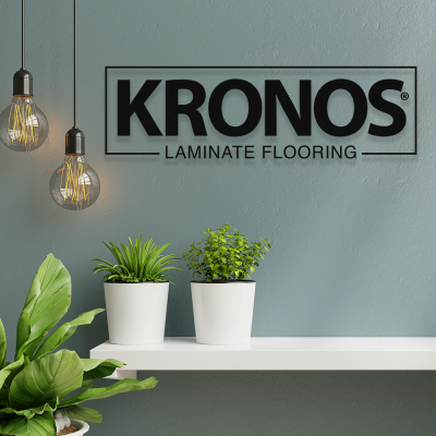 Firmaya Özel Kronos Laminate Floring Dekarosyon Metal Saç Tabela 60x20 cm