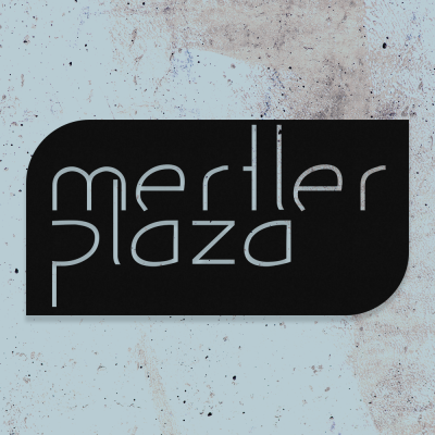 Firmaya Özel Merter Plaza Dekarosyon İçin Metal Tabela   60x30 cm