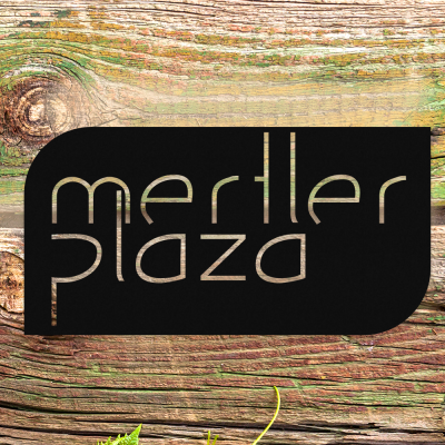 Firmaya Özel Merter Plaza Dekarosyon İçin Metal Tabela   60x30 cm