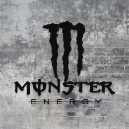 Firmaya Özel Monster Enerji Metal Tabela Metal Saç Tabela  50x30 cm 