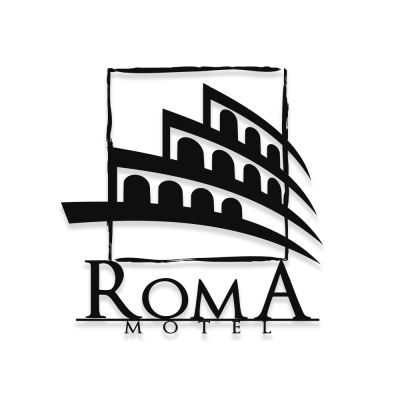 Firmaya Özel Roma Motel Metal Saç Tabela 50x50 cm