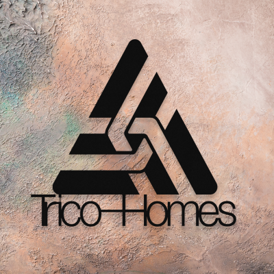 Firmaya Özel Trico Homes Dekarosyon Tabela Metal Saç Tabela  65x55 cm 