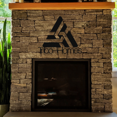 Firmaya Özel Trico Homes Dekarosyon Tabela Metal Saç Tabela  65x55 cm 