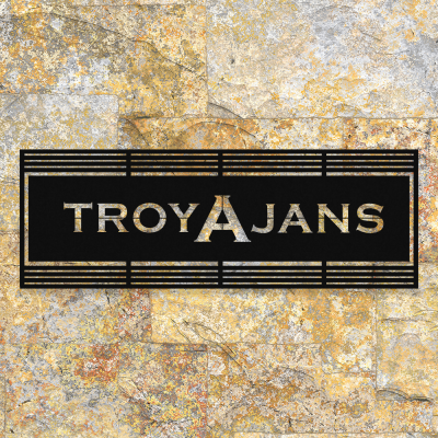 Firmaya Özel Troya Ajans Reklam Metal Tabela Metal Saç Tabela  50x30 cm 