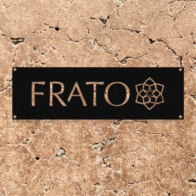 Frato Mobilya Dekorasyon Tabela Metal Saç Tabela  60x34 cm 