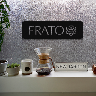 Frato Mobilya Dekorasyon Tabela Metal Saç Tabela  60x34 cm 