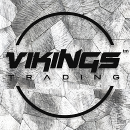 Firmaya Özel Viking Trading Dekarosyon İçin Metal Saç Tabela  50x50 cm