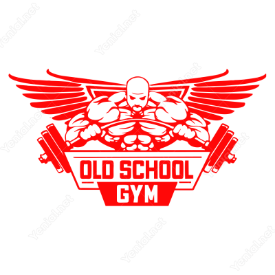 Eski Okul Spor Salonu Sticker Yapıştırma
