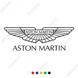 Aston Martın Araba Araç Logosu Sticker Yapıştırma