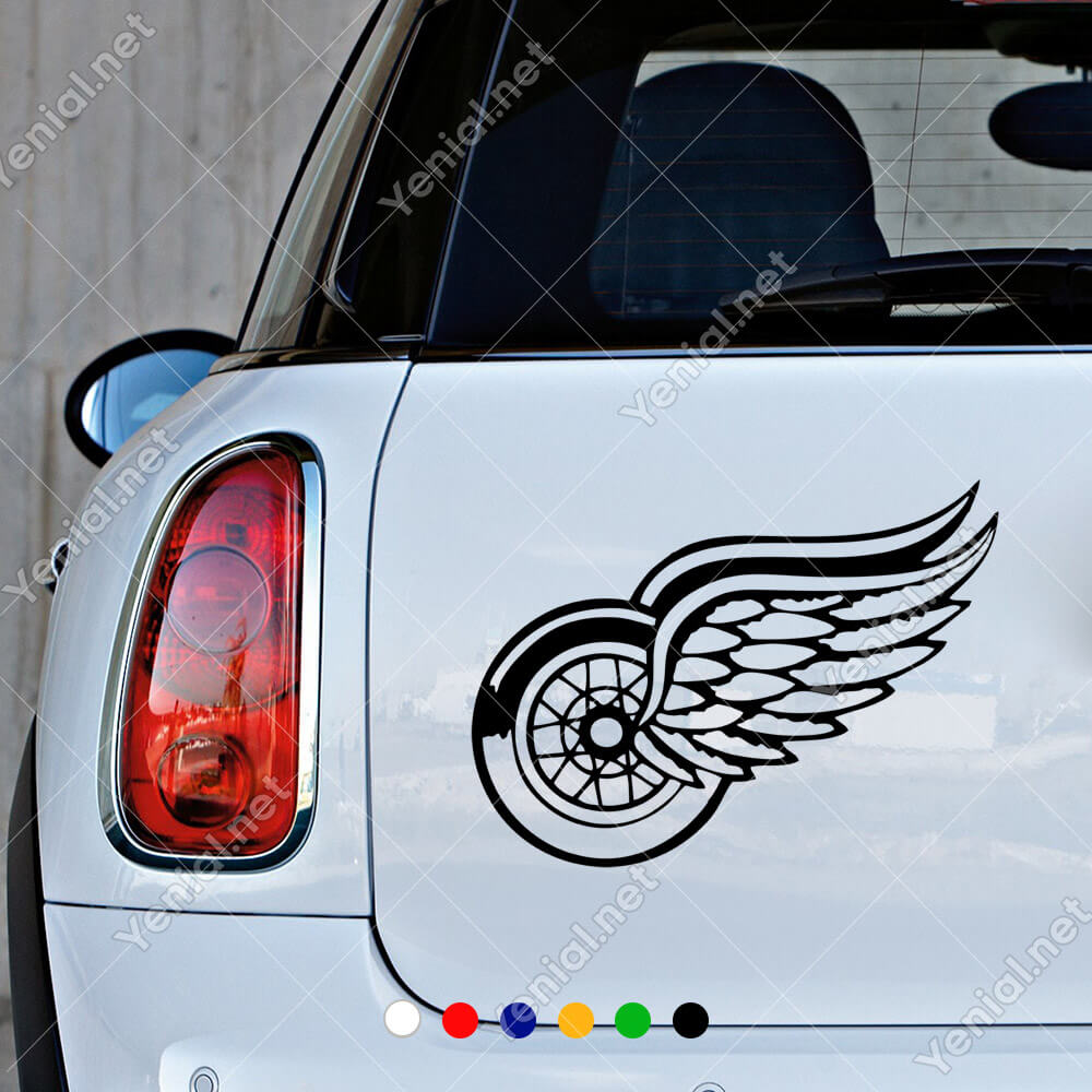 Tekerisi Sticker Motor Tekerleği ve Kanatlar Etiket Sticker Yapıştırma