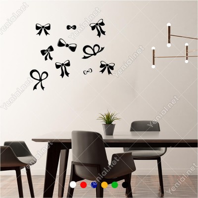 Farklı Ebat ve Ölçülerde Kurdela 60x60 cm Duvar Sticker