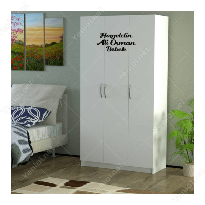  Bebeğe Çoçuğa Özel Çocuk Odası Hoşgeldin Bebek Sticker Yapıştırma 