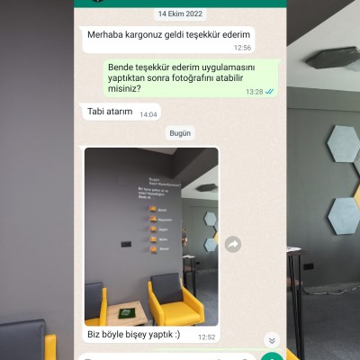 Bugün Nasıl Hissediyorsun Duvar Cam Stickeri Yapıştırması