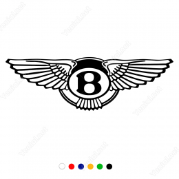 Çift Yön Kanat Logo Sticker Etiket Yapıştırma