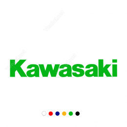 Kawasaki Motor Logo Sticker Çıkartma
