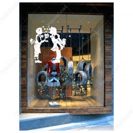 Sevgililer Günü İki Aşık Birlikte Paylaşım Sticker Yapıştırma