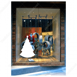 Yılbaşı Ağacı Sticker Çıkartma Süsleme 2019