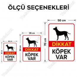 Dikkat Köpek Var Levhasi