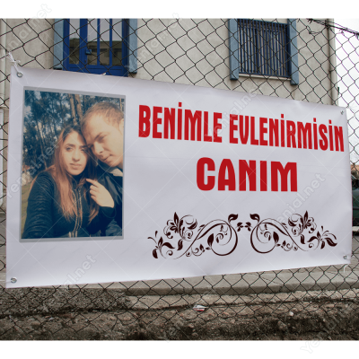 Benimle Evlenirmisin Canım Branda Afisi
