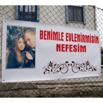 Benimle Evlenirmisin Nefesim Branda Afisi