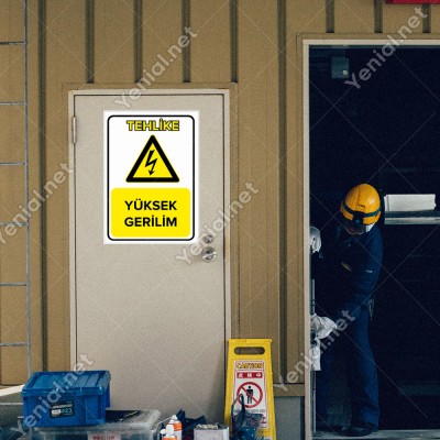 Yüksek Gerilim Levhası