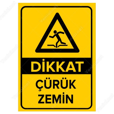Dikkat Çürük Zemin Levhası