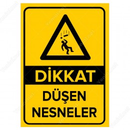 Dikkat Düşen Nesneler Levhası