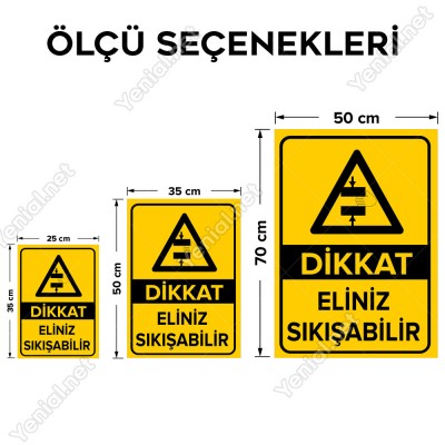 Dikkat Eliniz Sıkışabilir Levhası