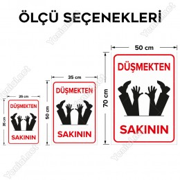 Düşmekten Sakının Levhası